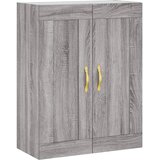  Visoka komoda siva sonome 69,5x34x180 cm od konstruiranog drva | shoptok.hr