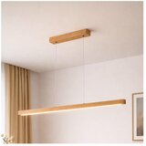  LED luster na sajli VERDE LED/18W/230V 3000K 106 cm hrast | Eponuda.com