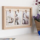  Drveni okvir za slike s štipalicama (3 fotografije) | shoptok.hr