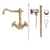 Paffoni IR085BR Ricordi visoka vrtljiva armatura za umivalnik retro izgleda | Shoptok.si