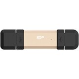 SiliconPower DS72 USB flash drive 1 TB USB Type-A /USB Type-C 3.2 Gen 2 (3.1 Gen 2) Gold | shoptok.hr