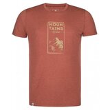 Kilpi Men's functional T-shirt GAROVE-M dark red Cene