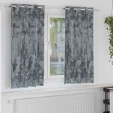  Baršunaste zavjese 2 pcs Srebrno Siva 175 x 140 cm Baršun | shoptok.hr