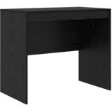vidaXL Crni hrast stol za pisanje Crni hrast Iverica 90 x 50 x 76 cm | shoptok.hr