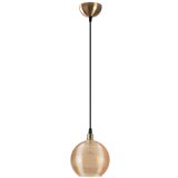 Opviq lights Oker žuta/u zlatnoj boji viseća svjetiljka sa staklenim sjenilom ø 15 cm Muzo – | shoptok.hr