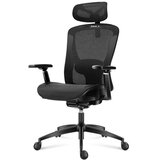Combat 7.3 Crna mrežasta ergonomska stolica | shoptok.hr