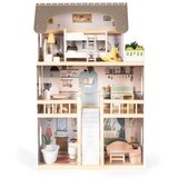 ECO TOYS Drvena kućica za lutke Laura s namje&amp;scaron;tajem Slike