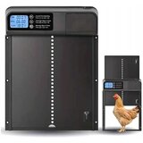 Aptel elektronska avtomatska LCD vrata za kokošnjak s programatorjem črna DA265 Cene