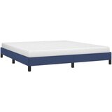  Posteljni okvir moder 180x200 cm blago, (20794941) | Shoptok.si