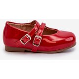 Boto FR1 Red Patent Leather Children's Ballerina Flats with Straps Margenis | Eponuda.ba