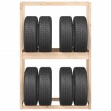  Stalak za gume 120 x 40 x 180 cm od masivne borovine | shoptok.hr