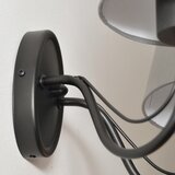  Zidna lampa MALBO 2xE27/15W/230V siva/crna | Eponuda.com