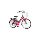 Visitor bicikl FAS246F11 24"13" inferior crno roza beli 2020 EUR1 | ePonuda.com