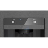 Siemens KF96DPXEA iQ700 Black Steel Side by Side French Door, Festwasser Home No Connect, Frost | Shoptok.si
