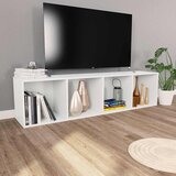 Ormarić za knjige/TV bijeli 36 x 30 x 143 cm konstruirano drvo | Eponuda.com