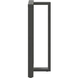  Noge barski stol T-oblika 2kom antracit 60x35x(110-111)cm čelik | shoptok.hr