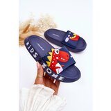 Kesi Children's foam slippers Dinosaur navy blue Dario Cene