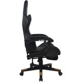 XXXL GAMING STOL kovina, umetna masa, tekstil črna | Shoptok.si