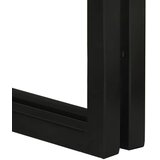  Stol za slaganje 3 pcs Smeđa i crna Čvrsto drvo manga i metal | shoptok.hr
