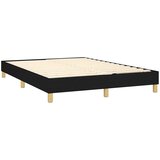  box spring s madracem LED crni 140x200 cm od tkanine | shoptok.hr