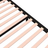  Okvir za krevet crni masivno drvo 120 x 190 cm mali bračni | Eponuda.com