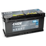 Exide akumulator premium carbon 12 v 100 ah +d