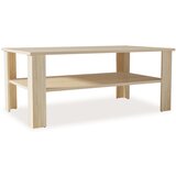 Maison Chic Klubska mizica - kavna mizica - Nizka mizica inženirski les 100x59x42 cm hrast, (21754525) Cene