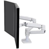 Ergotron LX Dual Arm Side by Side Desk Mount 2-struki stolni nosač za monitor 38,1 cm (15) - 68,6 cm (27) bijela pode | Eponuda.ba