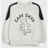 Sinsay Opušteni crewneck duks s printom medvjedića | shoptok.hr