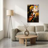 WALLXPERT Melos - 40 x 68 Multicolor Decorative Framed MDF Painting | Eponuda.com