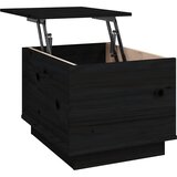  Stolić za kavu crni 40 x 50 x 35 cm od masivne borovine | shoptok.hr