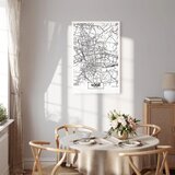  Slika - City Plan: Lodz (1 Part) Vertical 40x60 Na talijanskom platnu | shoptok.hr