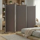 Sobna pregrada s 6 panela antracit 520x180 cm od tkanine | shoptok.hr
