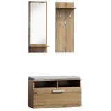 Molarem Home Set za hodnik P-003 - lamelirana ploča - bijeli Cijene