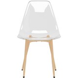  Blagovaonske stolice 4 kom prozirne PET | shoptok.hr