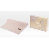 Momi Deka za bebe HUG, 50% pamuk, 50% bambus, 110x80 cm, ružičasta | Shoptok.si