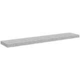  Plutajuće zidne police 2 kom boja betona 120x23,5x3,8 cm MDF | shoptok.hr