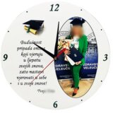  Poklon za diplomu! Zidni sat Š1725 | shoptok.hr