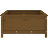  Vrtna sadilica boja meda 82,5 x 82,5 x 39 cm masivna borovina | shoptok.hr