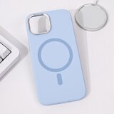 Torbica Magsafe Pure Plus za iPhone 15 6.1 svetlo plava
