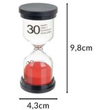 Kruzzel set pješčanih satova 1, 3, 5, 10, 15 i 30 minuta, 6 komada | shoptok.hr