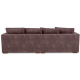 Scandic Temno rjava sedežna garnitura 266 cm Comfy – | Shoptok.si