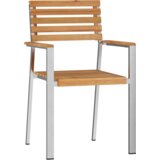  Složive Vrtne Stolice 6 kom 54.5x56x89 cm Čvrsta tikovina | shoptok.hr