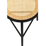 Premier Housewares Črn/v naravni barvi stolček iz ratana Depok – | Shoptok.si