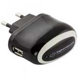 Esperanza USB punjač CHARGER, AC 100-240V, 5V/1000mA, black, EZ111 Cijene