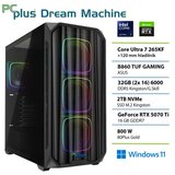 PCPLUS Dream Machine Ultra 7 265K 32GB 2TB SSD RTX 5070Ti 16GB Windows 11 Home gaming namizni računalnik | Shoptok.si