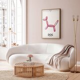  Plakat - Holo-Dog - Colorful Retro Dog 40x60 Zlatni okvir | shoptok.hr