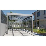 TRIGANO Nadstrešnica za auto Libeccio 16m2 8 panela | shoptok.hr