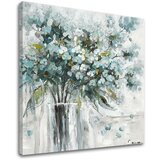  Slika na platnu CVIJEĆE U VAZI 70x70 cm | shoptok.hr
