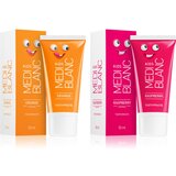 MEDIBLANC KIDS Orange & Raspberry zubna pasta za djecu duo 2 kom | shoptok.hr